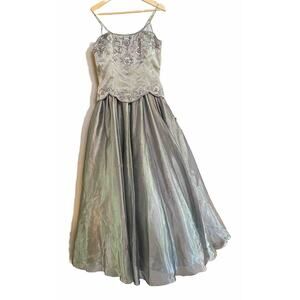Alyce Designs Dress Wedding‎ Prom Formal Sleeveless Beaded Womens Size 12